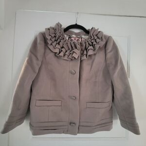 Juicy Couture Ruffled Collar Jacket